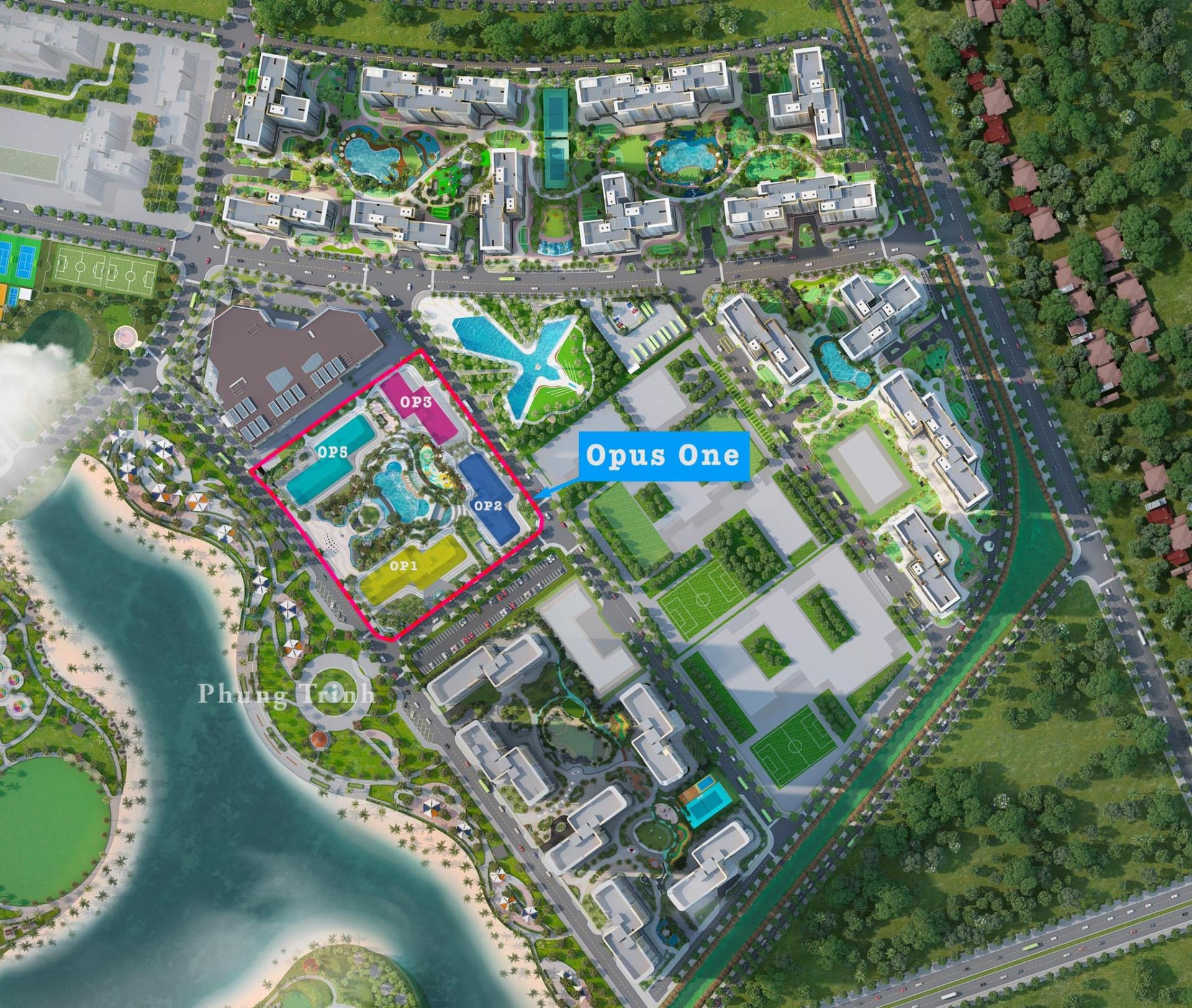 Vị trí The Opus One